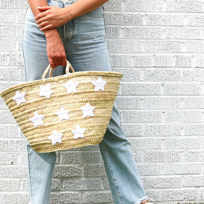 Medina Stars Straw Bag