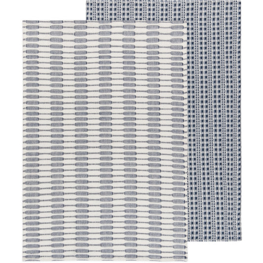 Midnight Blue Abode Dishtowels