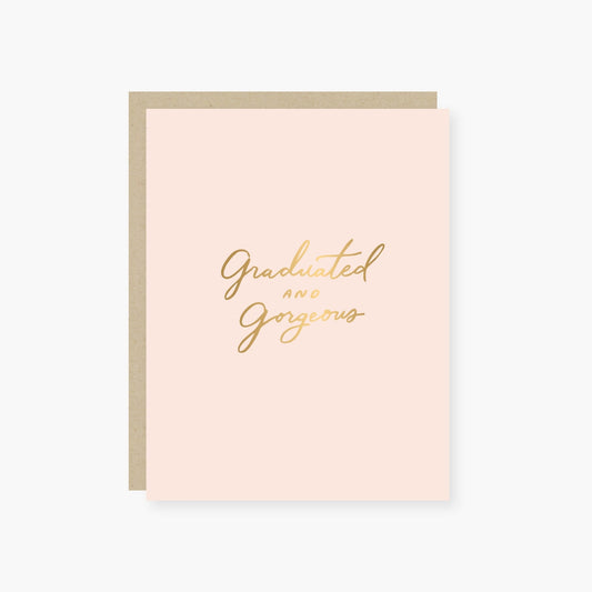 Graduated and Gorgeous Card