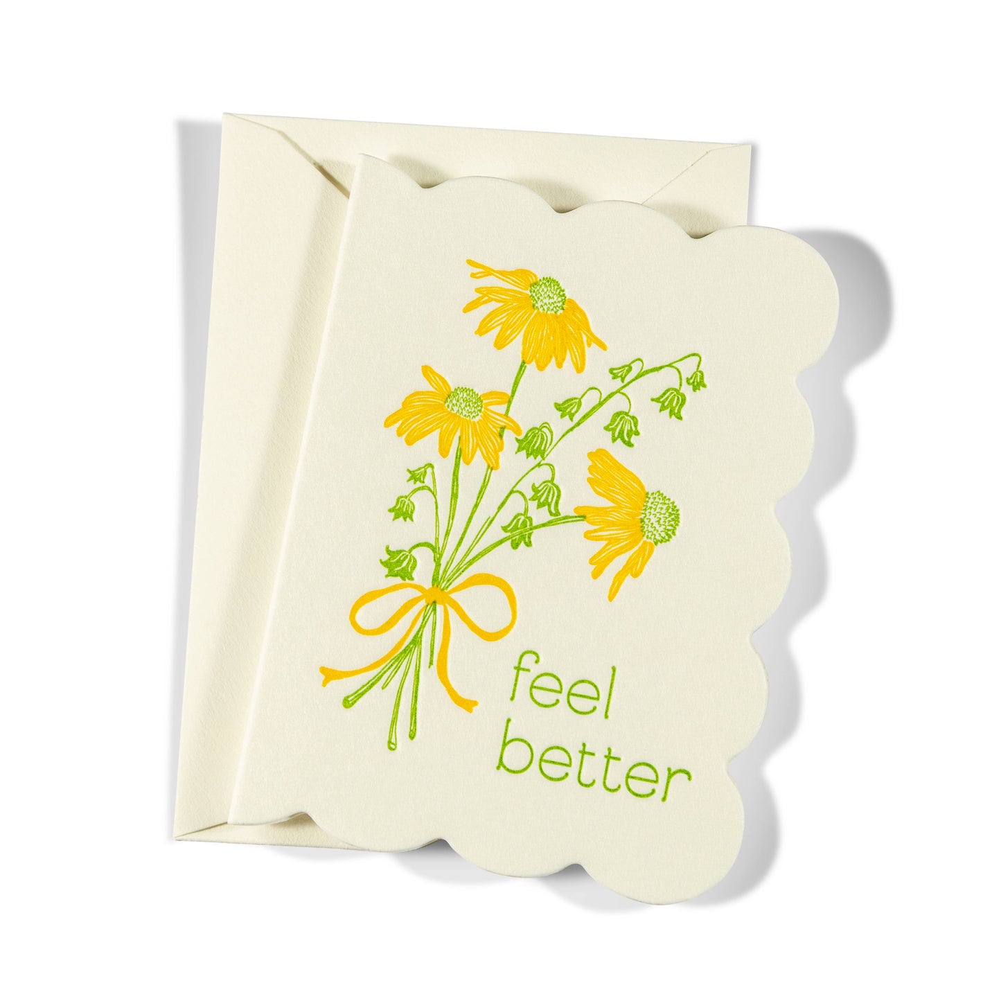 Feel Better Flowers Enclosure Card