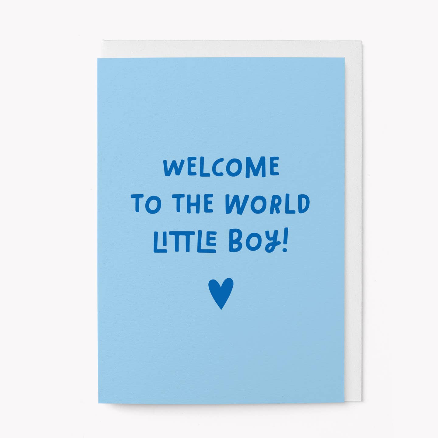 Welcome Little Boy Card