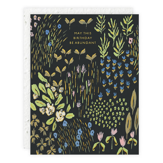Plantable Card - Abundance
