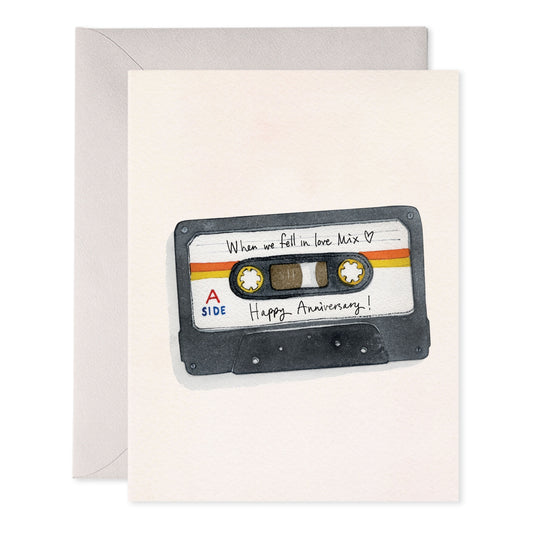 Anniversary Mixed Tape Card