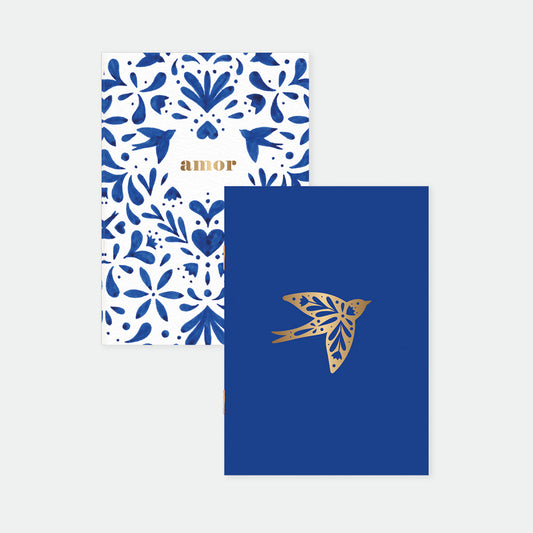 Swallows Pocket Notebook Duo