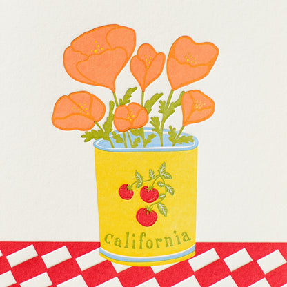 California Poppies Greeting Card