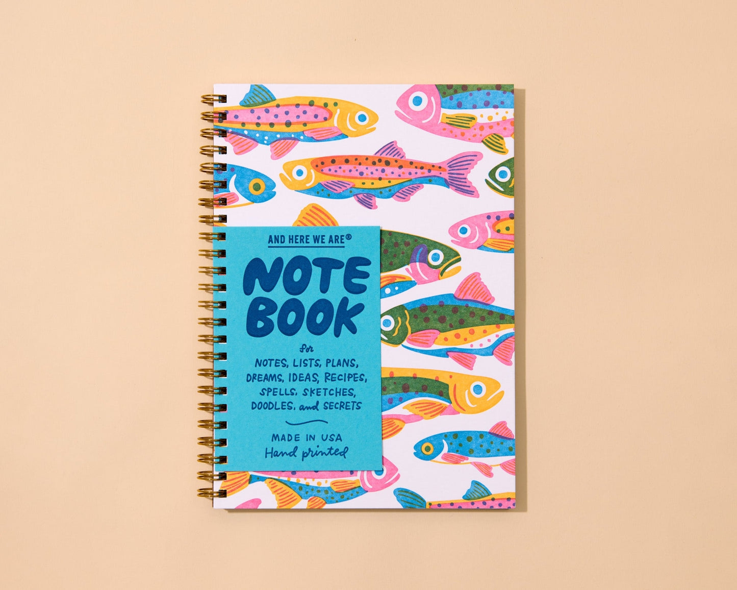 Lined Spiral Notebook
