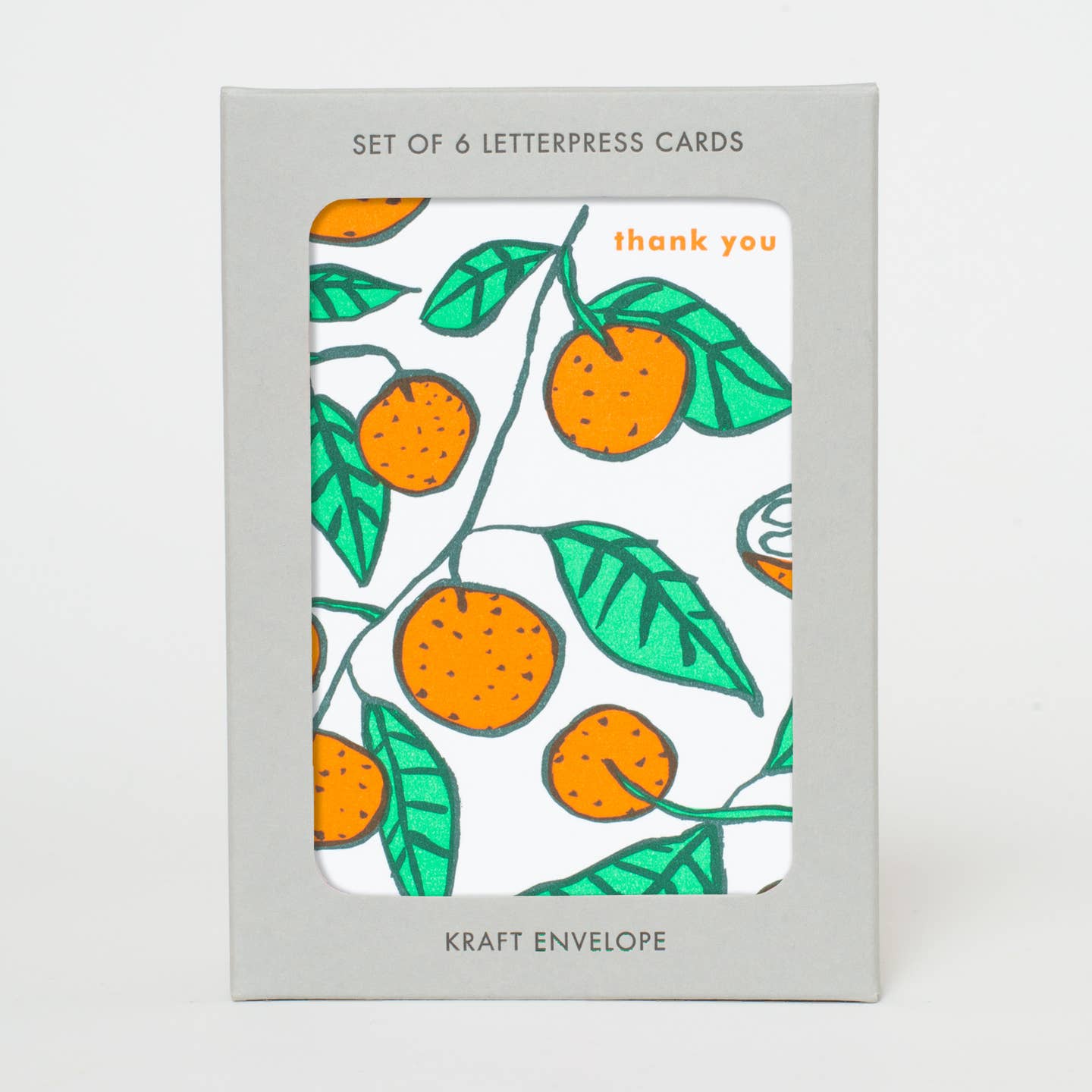 Citrus Thank You Card Set
