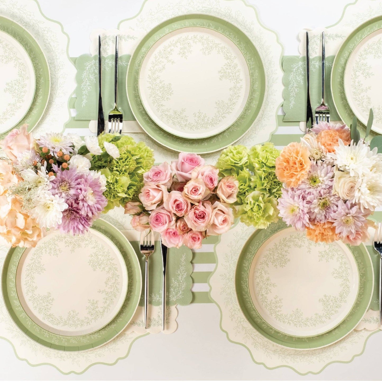 Floral Elegance Guest Towels