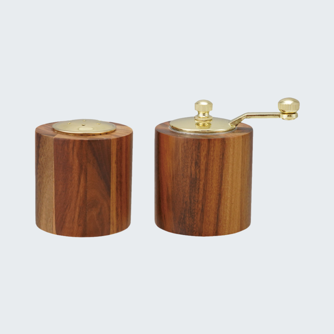 Acacia Wood Salt & Pepper Shaker Set