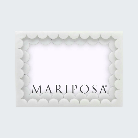 Acrylic Double Scallop Frame