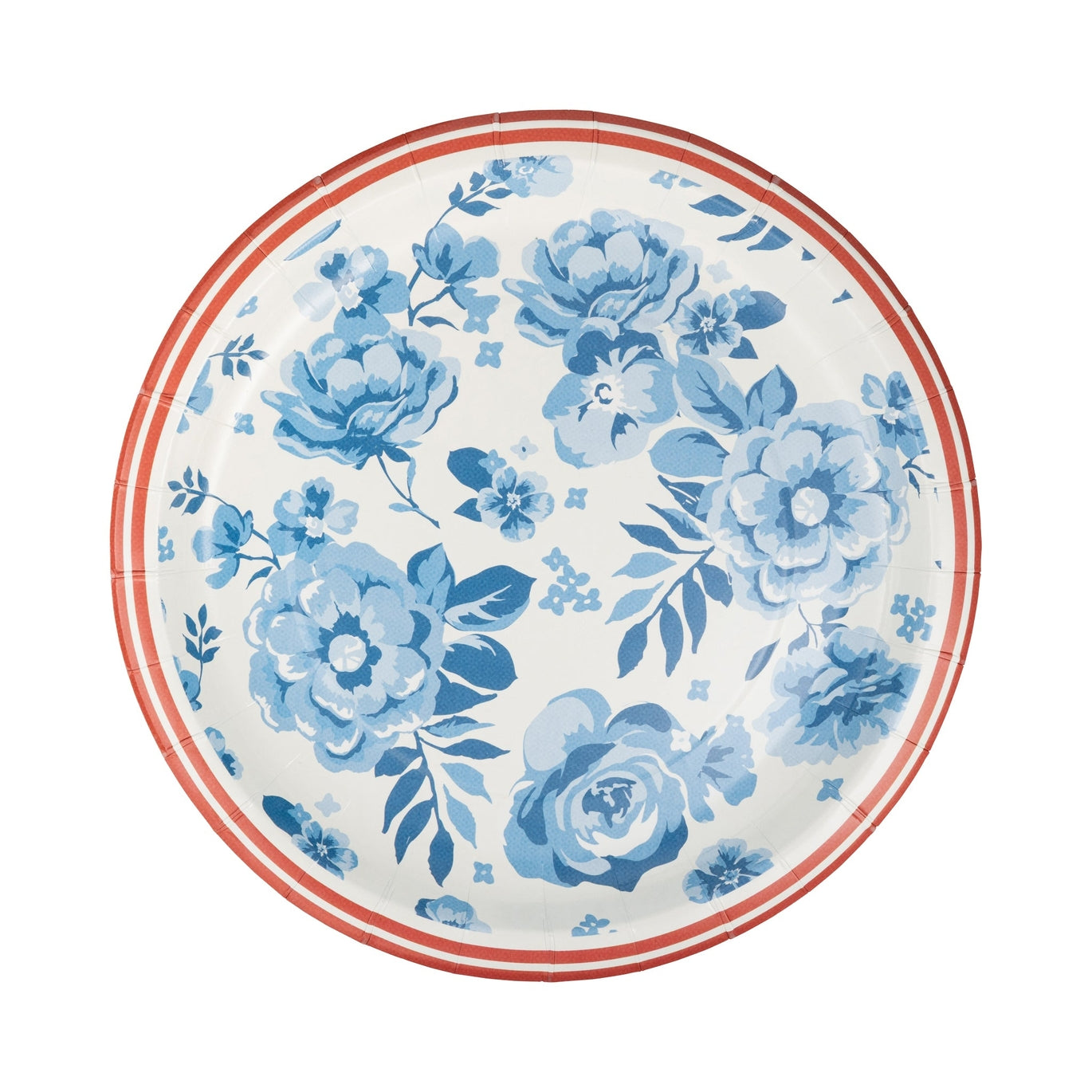 Hamptons Floral Round Paper Plates