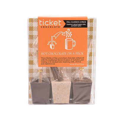 Hot Chocolate on a Stick - Fall Classics 3 Pack