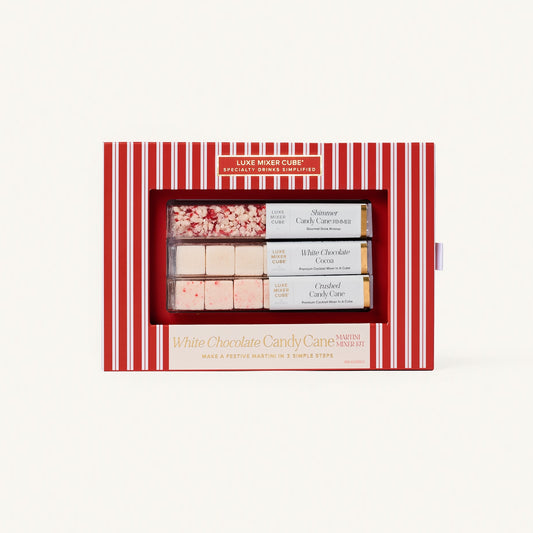 White Chocolate Candy Cane Martini Mixer Kit