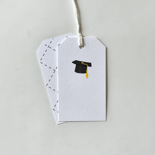 Graduation Cap Gift Tags