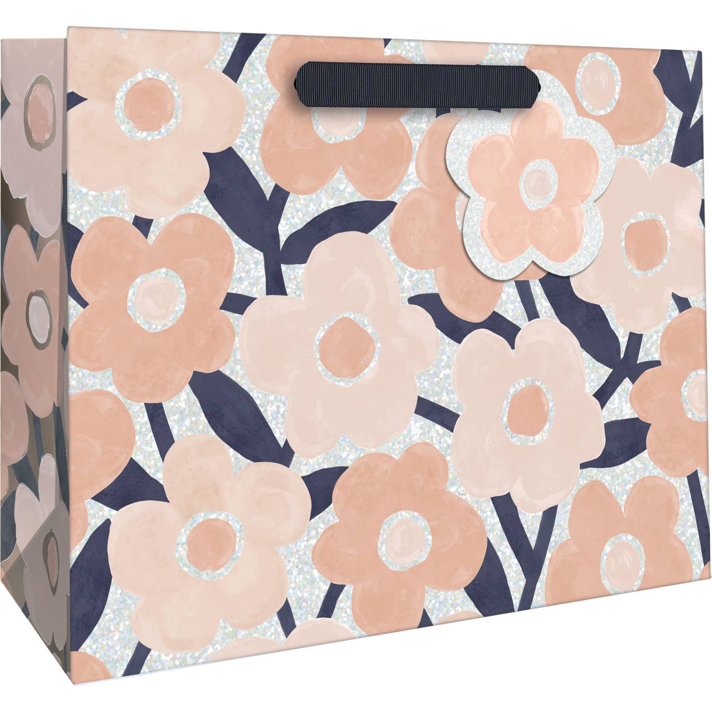 Elegant Flowers Large Gift Bag