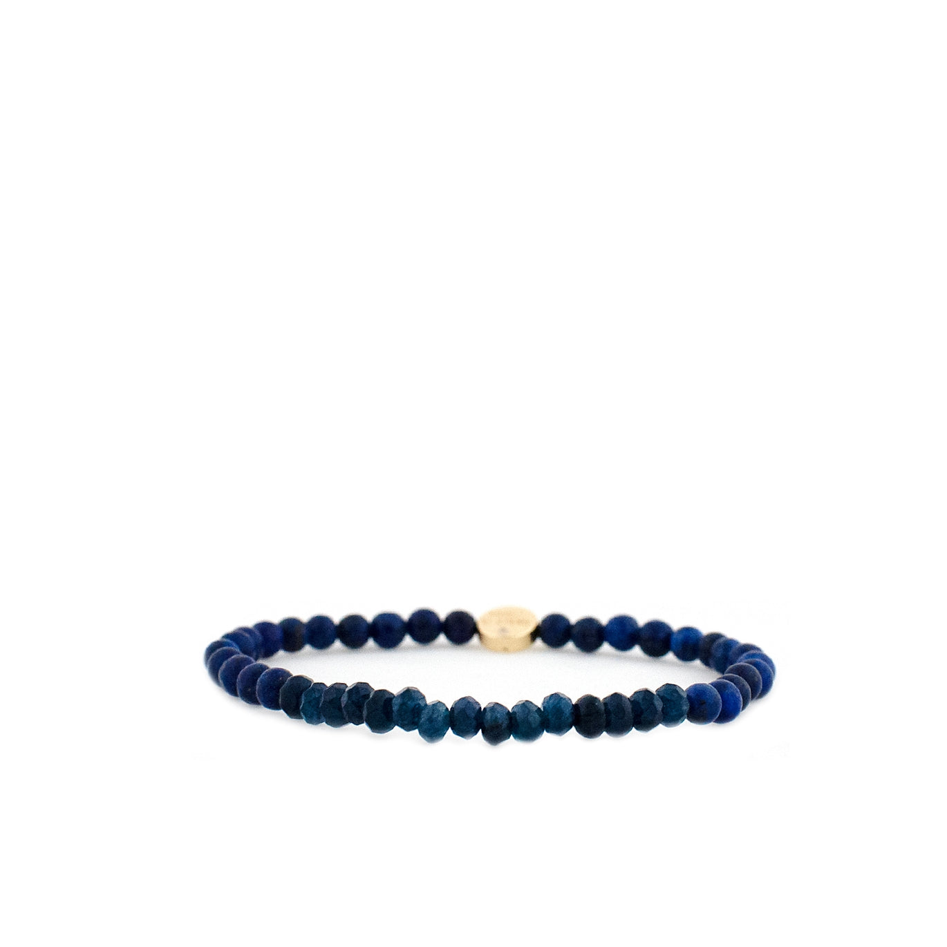 Natural Stone + Crystal Bracelet