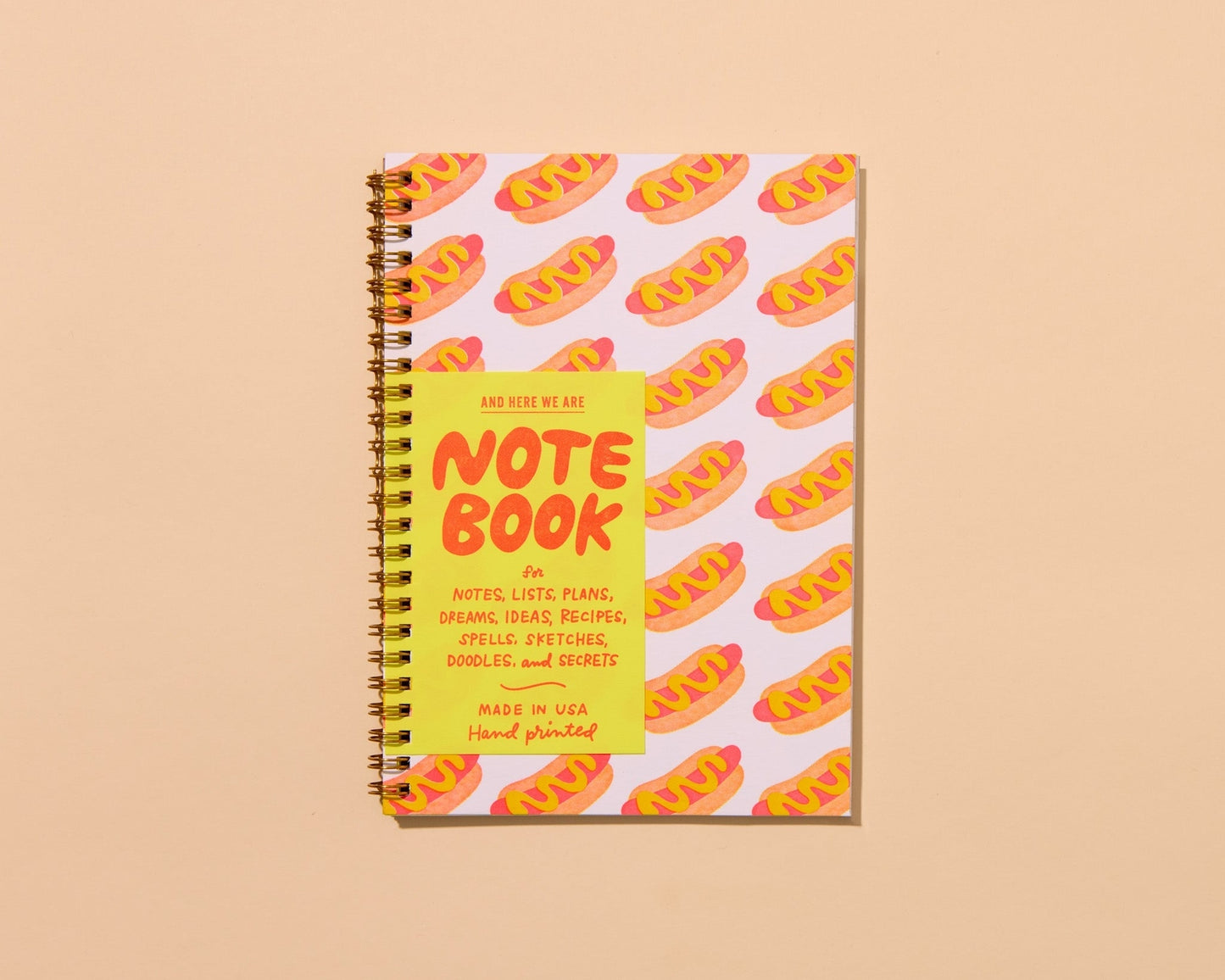 Lined Spiral Notebook