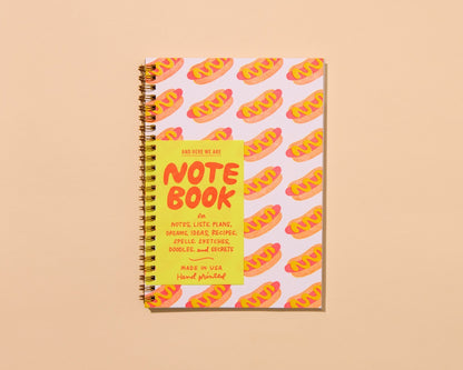 Lined Spiral Notebook
