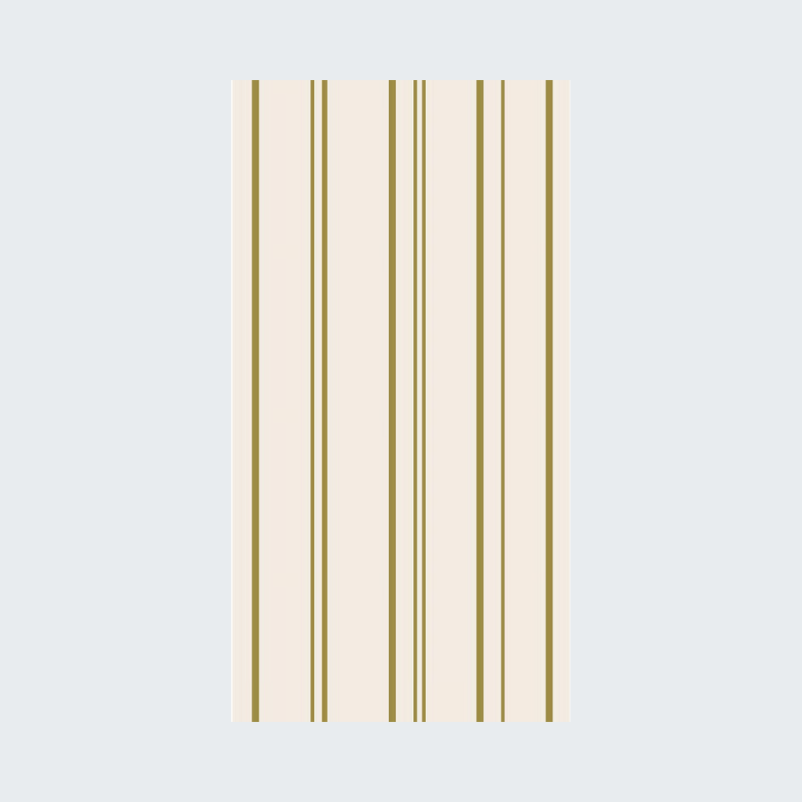 Antique Gold Stripe Guest Napkins