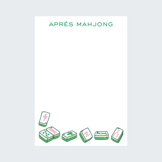 Apres Mahjong Notepad