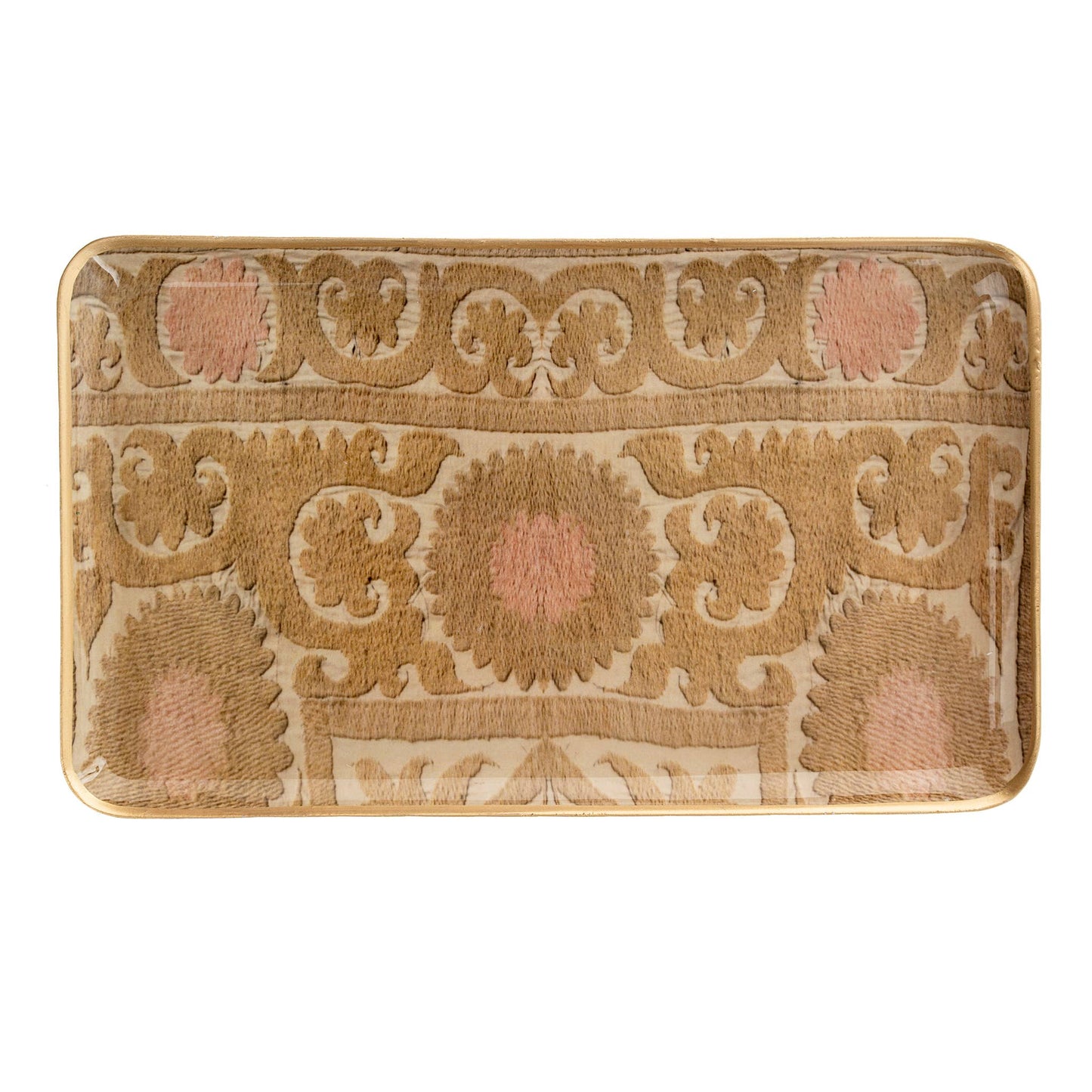 Sunrise Suzani Rectangle Tray
