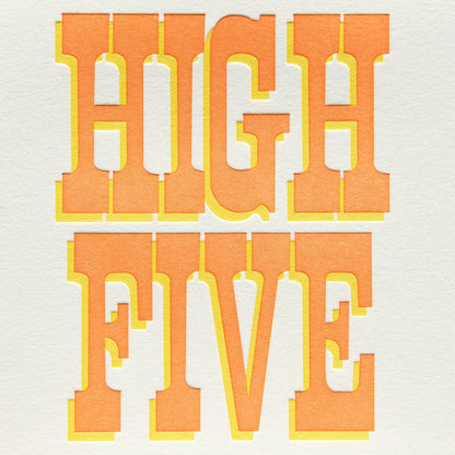 High Five Greeting Card