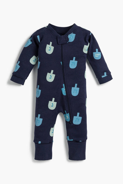 Hanukkah Dreidels One-Piece Pajama