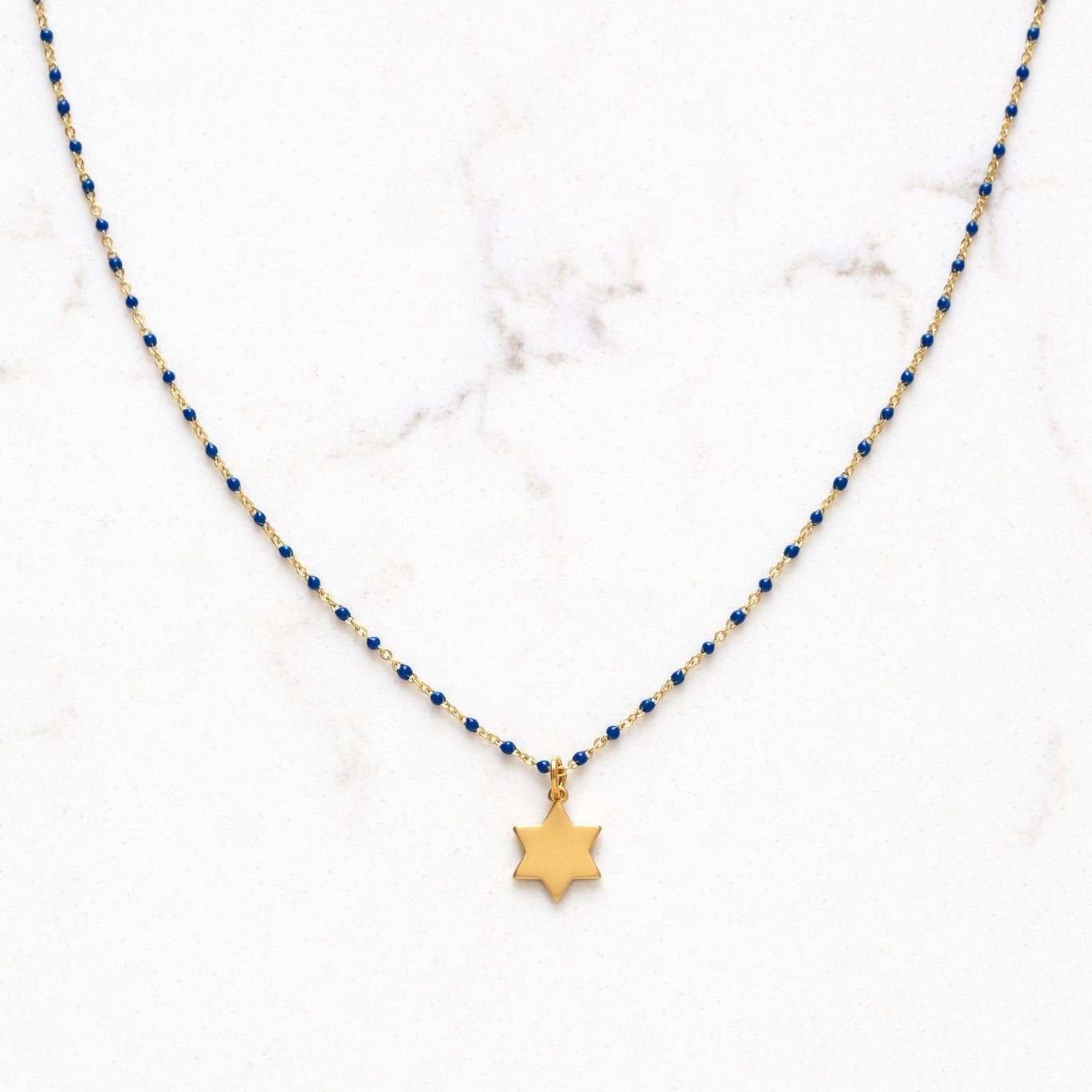 Jewish Spirit Beaded Charm Necklace - 2 Styles