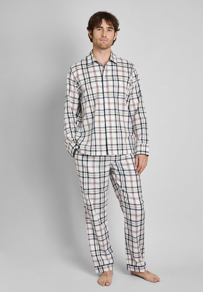 Henry Pajama Set in Madras Plaid