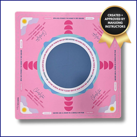 Magnolia Mahjong Mat