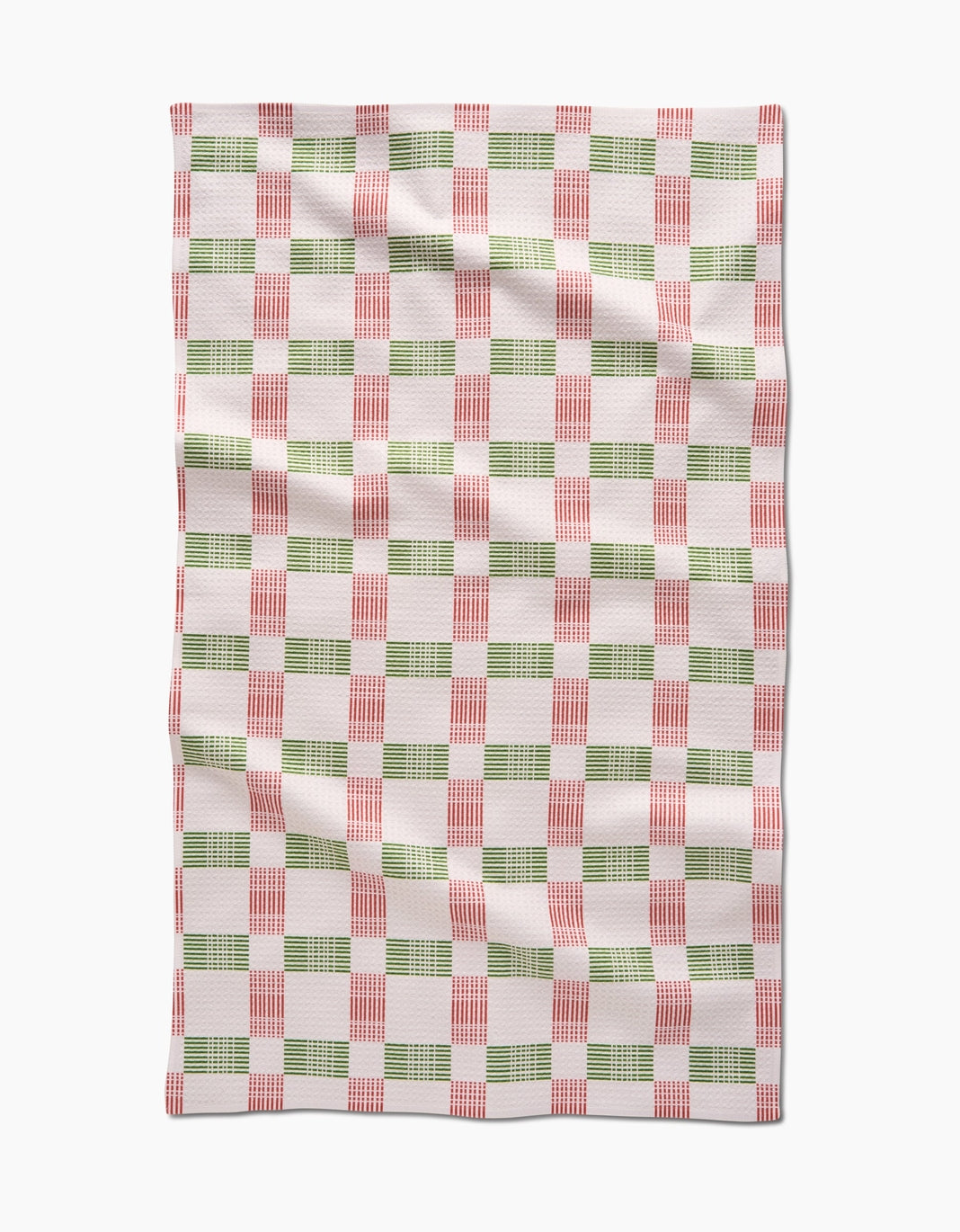Be Merry Plaid Tea Towel