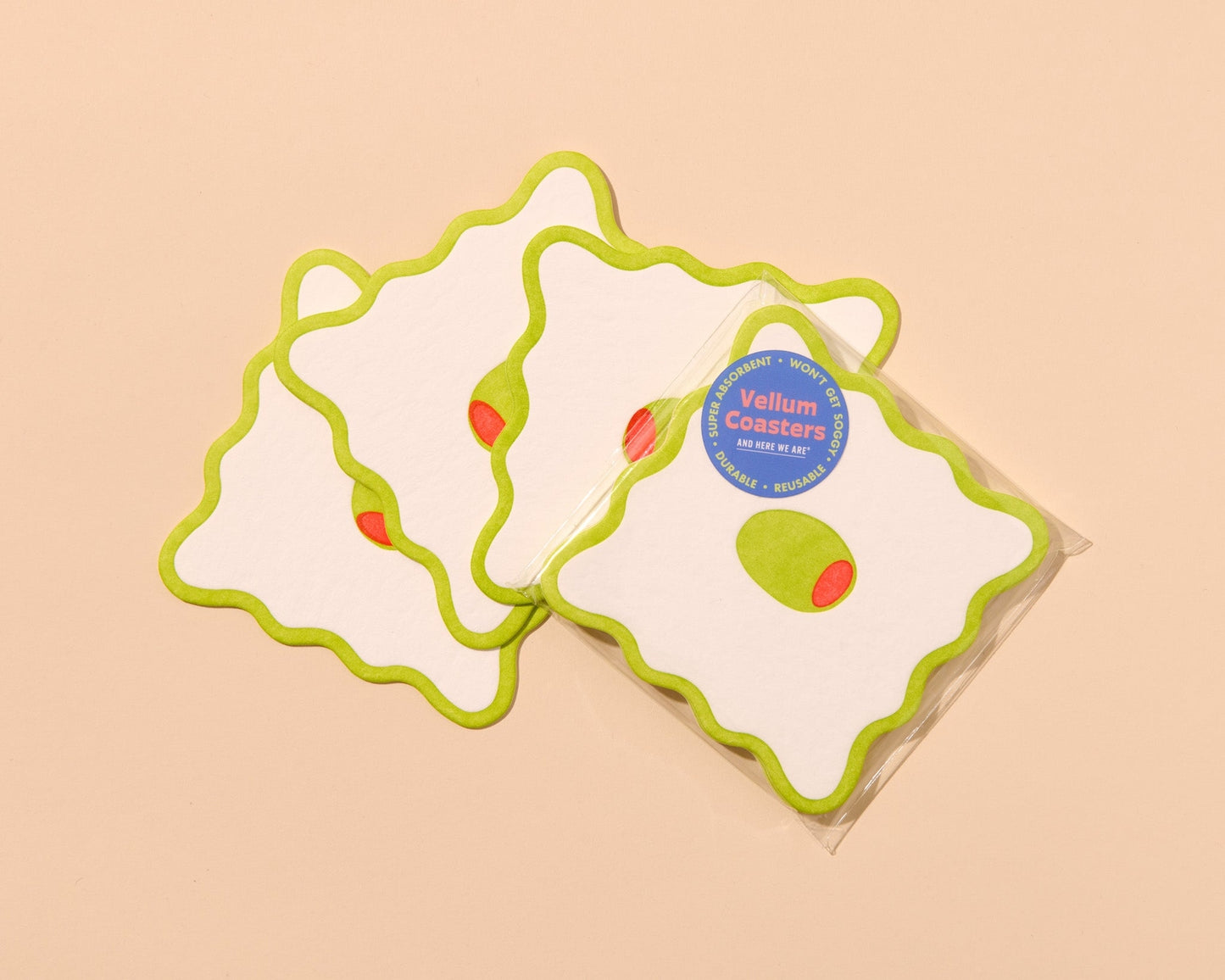 Olive Coasters