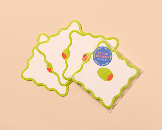 Olive Coasters