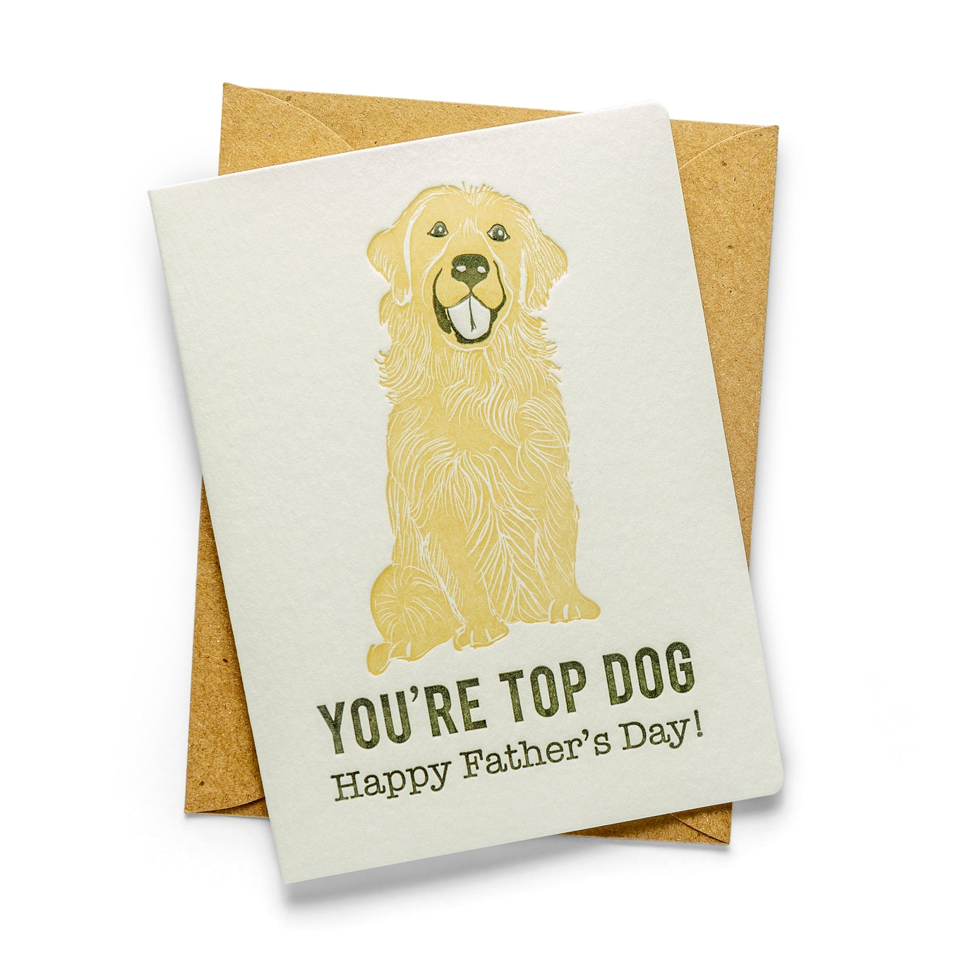 Top Dog Father's Day Card