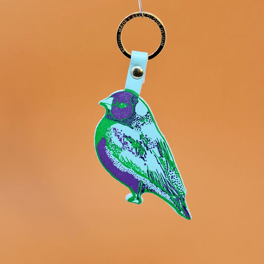 Finch Bird Key Fob