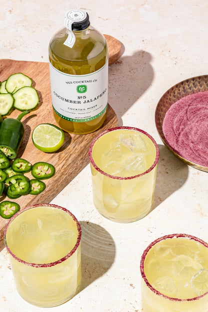 Cucumber Jalapeño Cocktail Mixer