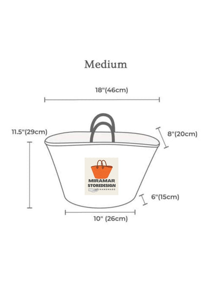 Medina Stars Straw Bag