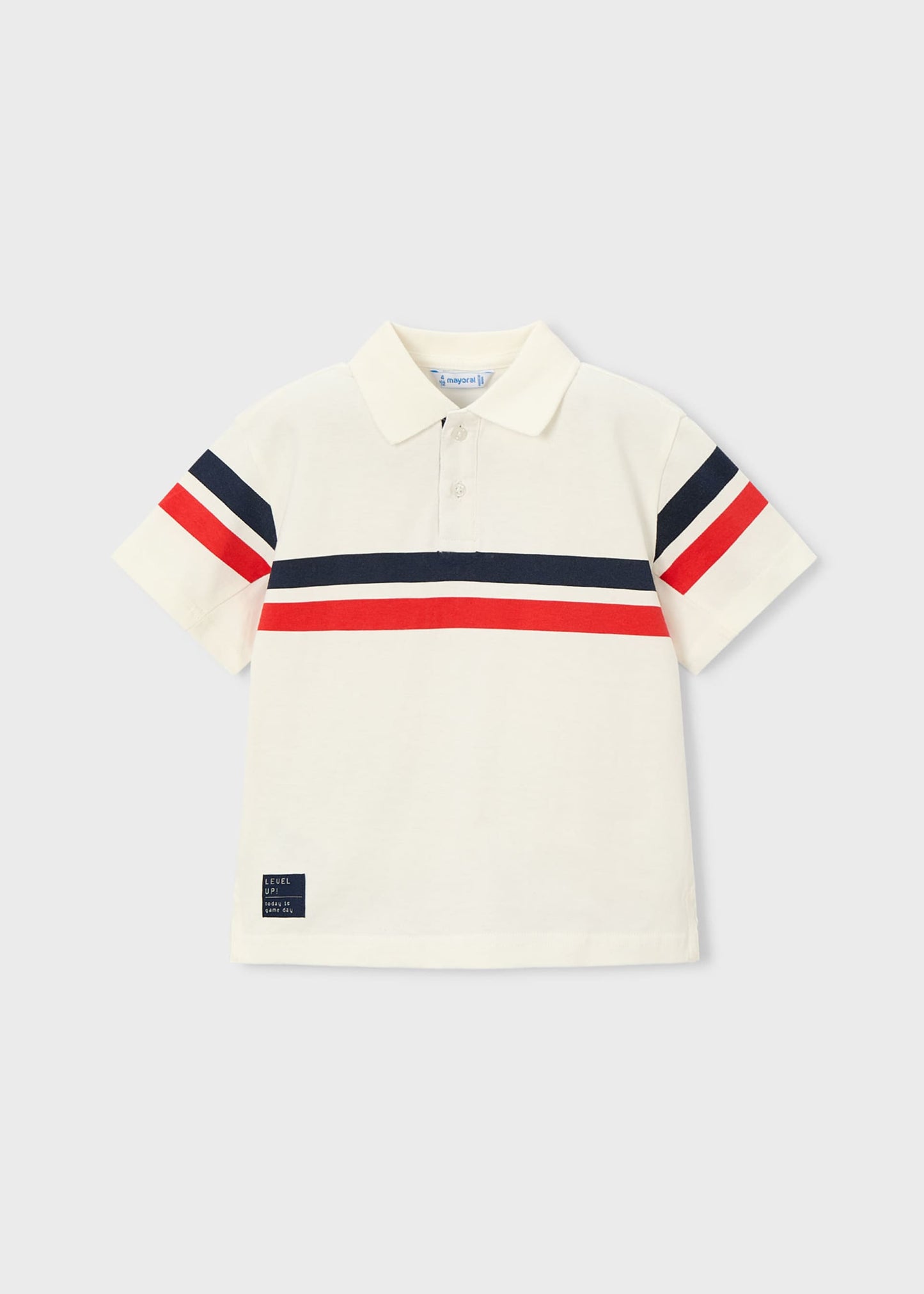 Color Stripes Polo Shirt
