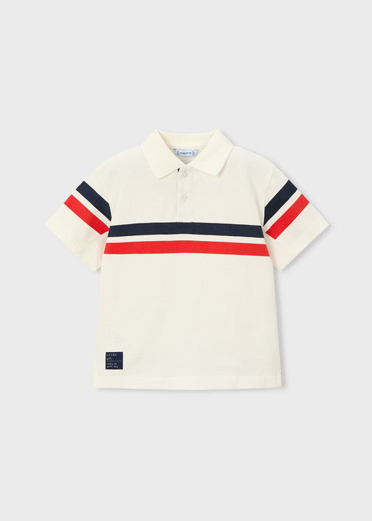 Color Stripes Polo Shirt