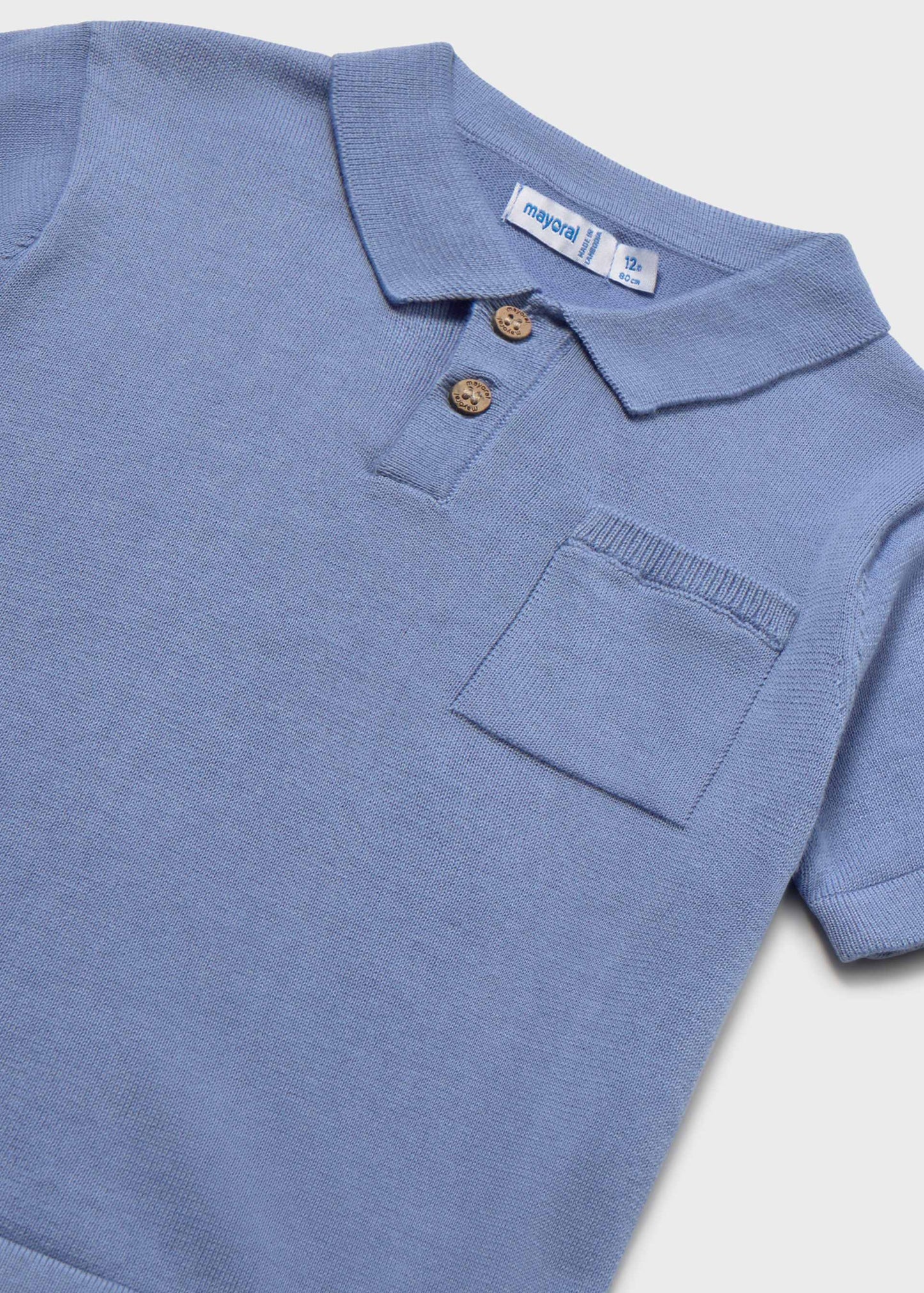 Knit Polo Shirt