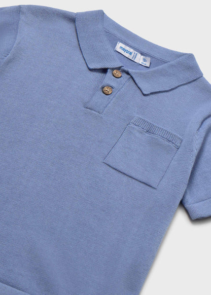 Knit Polo Shirt