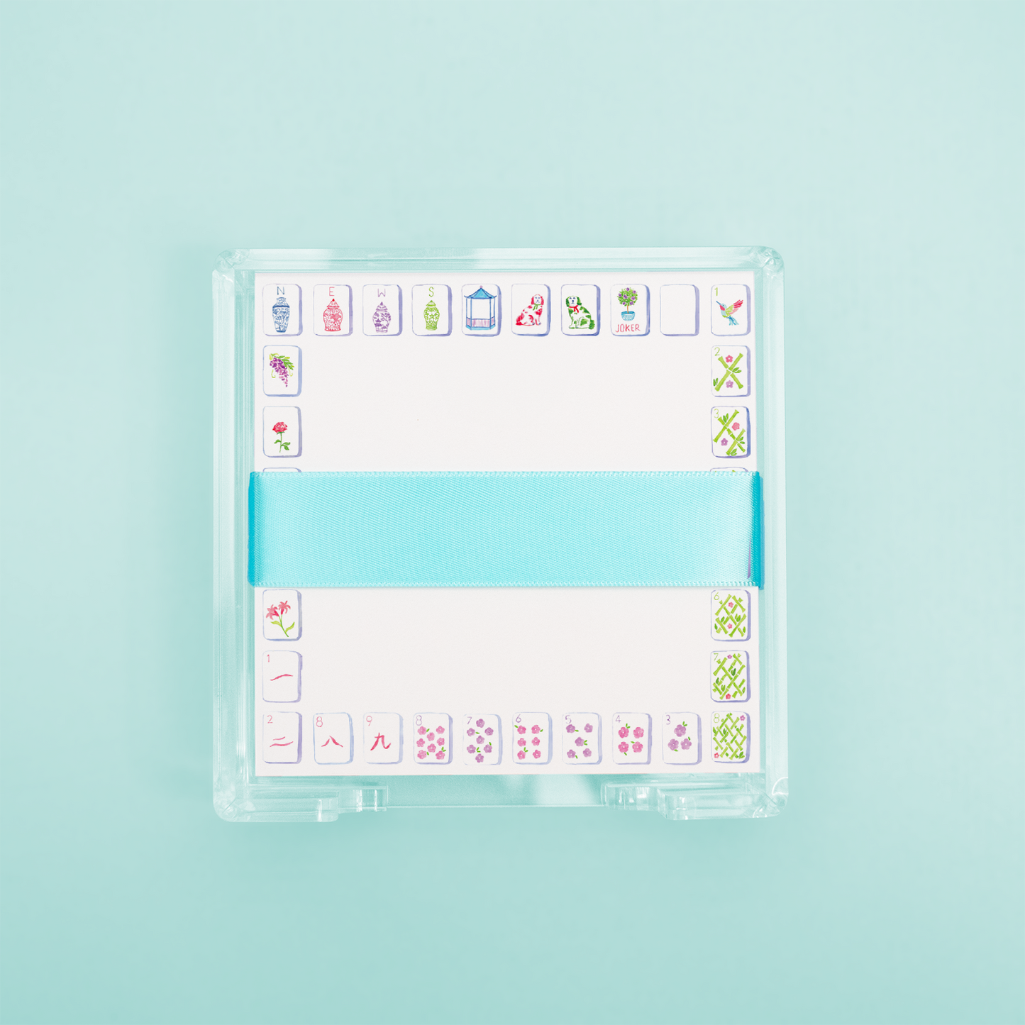 Mahjong Desk Set