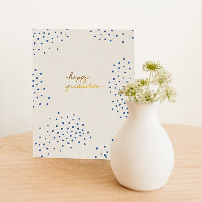 Happy Graduation Dots Card