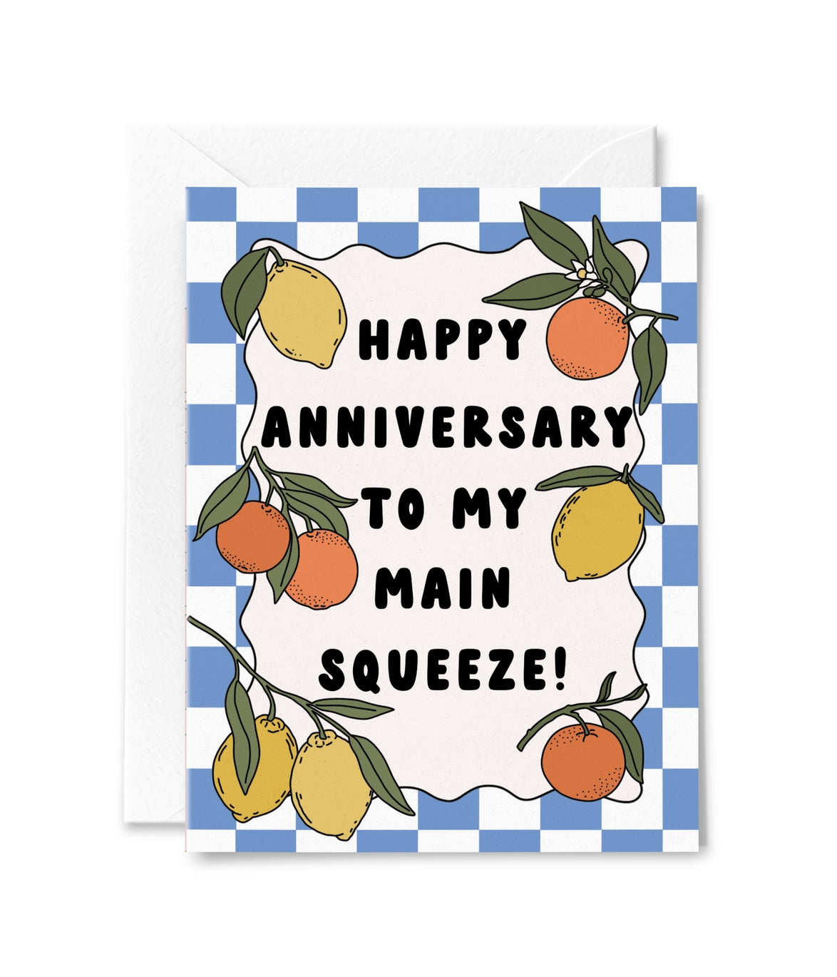 Main Squeeze Anniversary Card