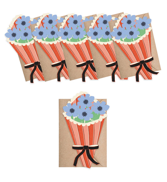 Flower Bouquet Mini Card Set