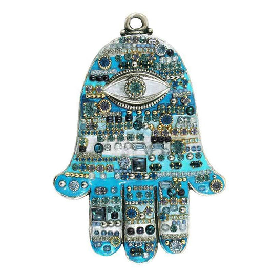 Blue Multi-Bright Hamsa