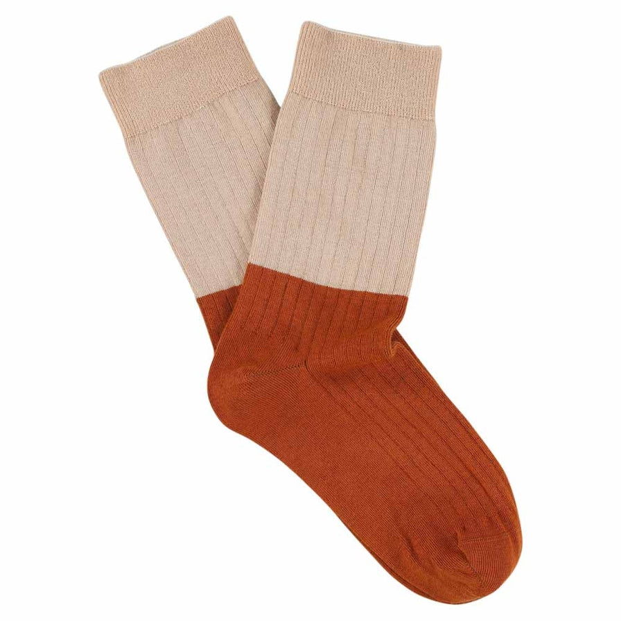 Women Block Socks