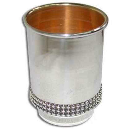 Modern Beaded Kiddish Cup