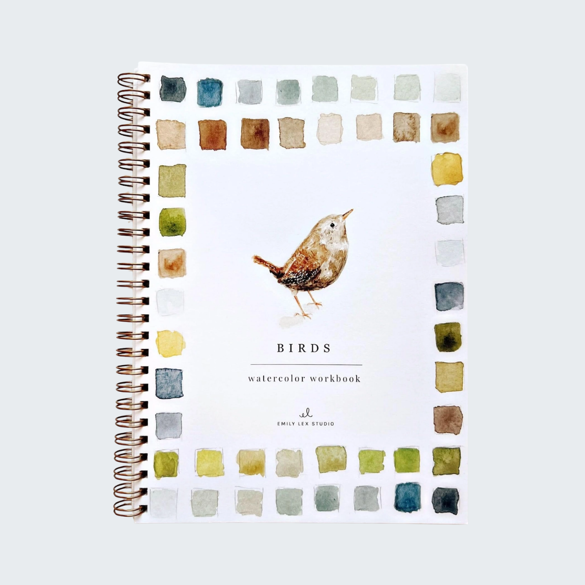 Birds Watercolor Workbook