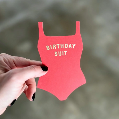 Birthday Suit Card